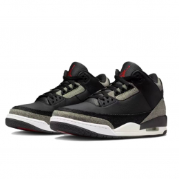 Кроссовки Levi’s x Air Jordan 3 Black Denim - изображение 1