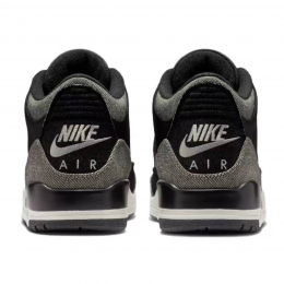 Кроссовки Levi’s x Air Jordan 3 Black Denim - изображение 3