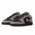 Кроссовки Air Jordan 1 Low Black Light Wild Mango Olive Grey - миниатюра 1