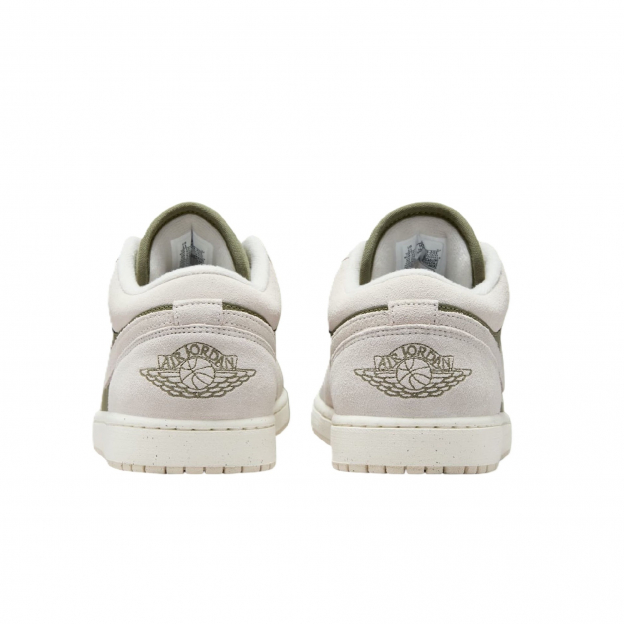 Кроссовки Air Jordan 1 Low SE Medium Olive Sail - изображение 3