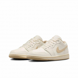 Кроссовки Air Jordan 1 Low Cream Beige - изображение 1