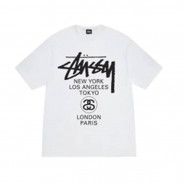 Футболка Stussy World Tour White
