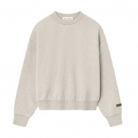 Свитшот Fear of God Essentials Classic Fleece Crewneck Cream White