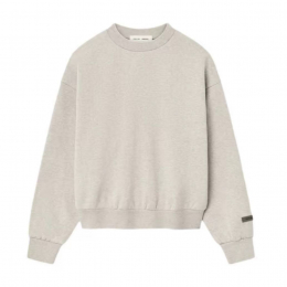 Свитшот Fear of God Essentials Classic Fleece Crewneck Cream White