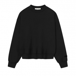 Свитшот Fear of God Essentials Classic Fleece Crewneck Black