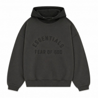 Худи Fear of God Essentials Nylon Fleece Hoodie Jet Black