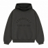 Худи Fear of God Essentials Nylon Fleece Hoodie Jet Black