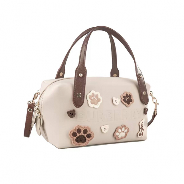 Сумка Burberry Customized Cosmetic Bag Tap Cream - изображение 1