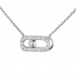 Колье Messika  White Gold Diamond Necklace Move Uno - миниатюра 2