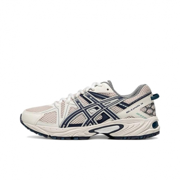 Asics Gel-Kahana TR Cream White Dark Blue Grey