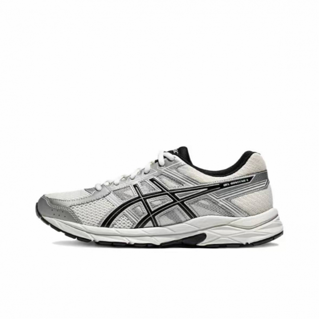 Asics Gel-Contend 4 Grey Silver Black White