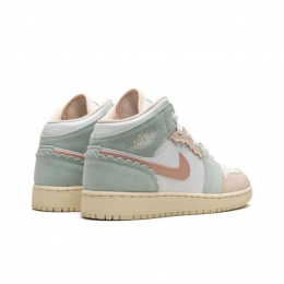 Air Jordan 1 Mid SE Pink Oxford