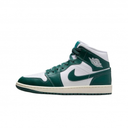 Air Jordan 1 Mid Green Sail