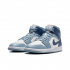 Air Jordan 1 Mid Triple Blue White