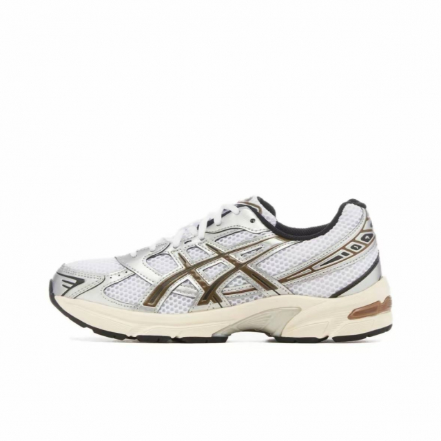 Asics Gel-1130 White Beige Light Brown Silver