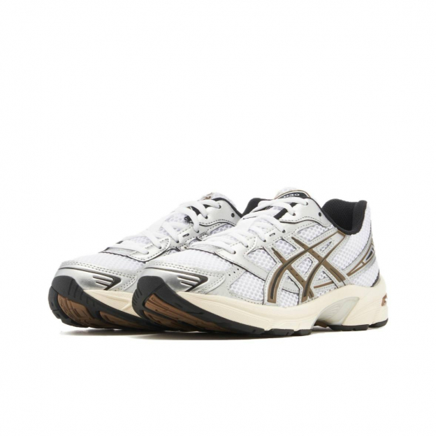 Asics Gel-1130 White Beige Light Brown Silver