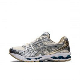 Кроссовки Asics Gel-Kayano 14 Silver Gold Beige White