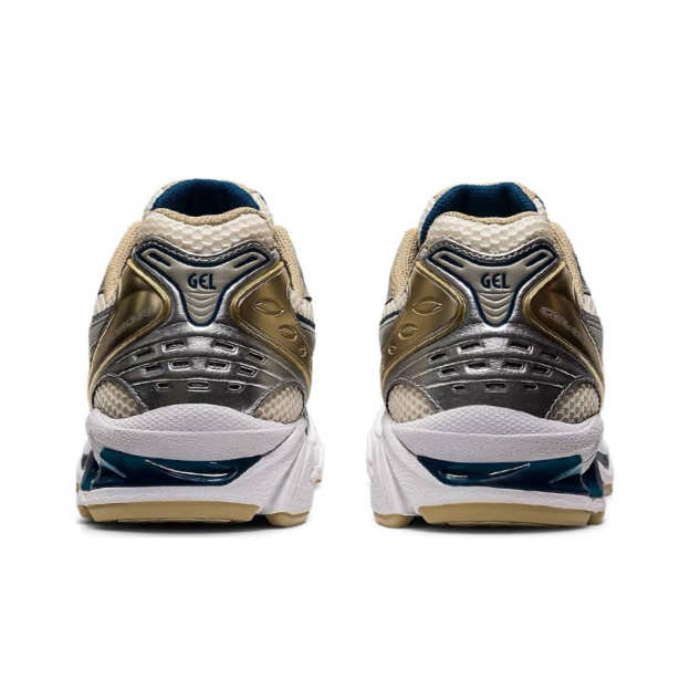 Asics Gel-Kayano 14 Silver Gold Beige White