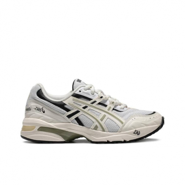 Asics Gel-1090 White Olive Beige Black