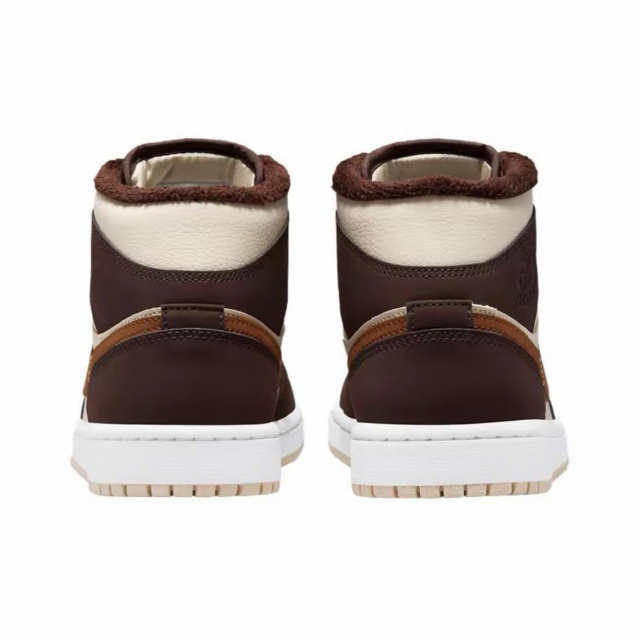 Air Jordan 1 Mid SE Cream Dark Chocolate