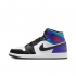 Air Jordan 1 Mid Teal Purple