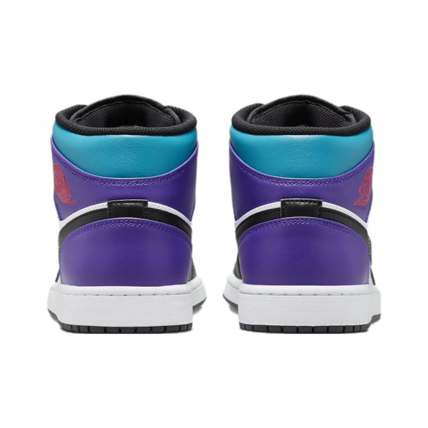 Air Jordan 1 Mid Teal Purple