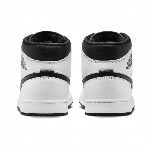 Air Jordan 1 Mid White Black