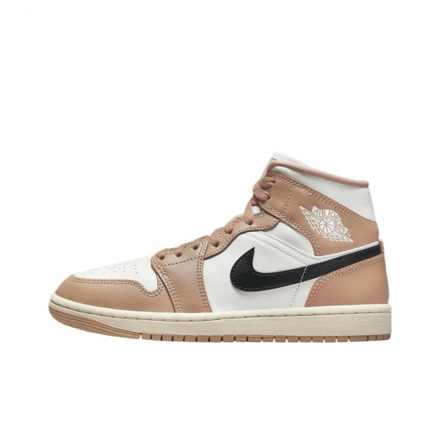 Air Jordan 1 Mid Desert Sail Black