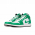 Air Jordan 1 Mid Lucky Green 