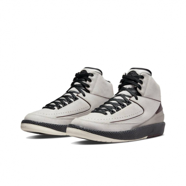 Air Jordan 2 Retro SP x A Ma Maniere Sail and Burgundy