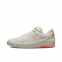 Air Jordan 2 Low Retro x Shelflife Cream Beige Electro Orange