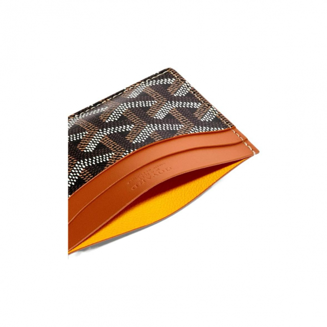 Кардхолдер GOYARD Cardholder Brown Chocolate