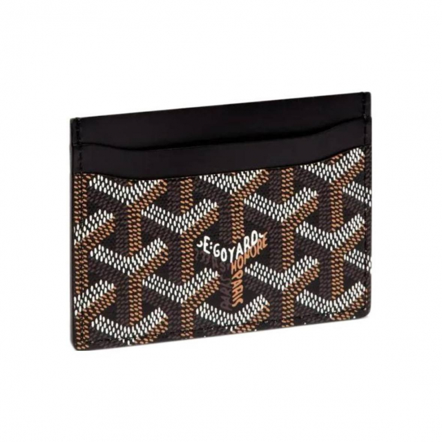 Кардхолдер GOYARD Cardholder Chocolate Brown Black