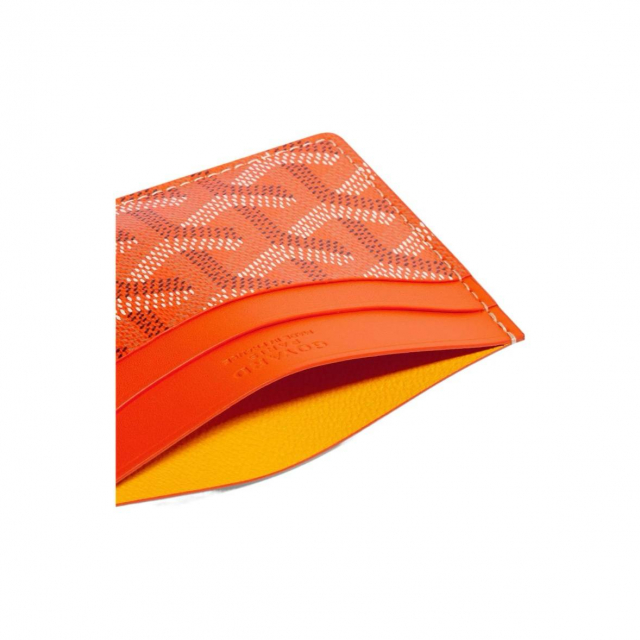 Кардхолдер GOYARD Cardholder Electro Orange