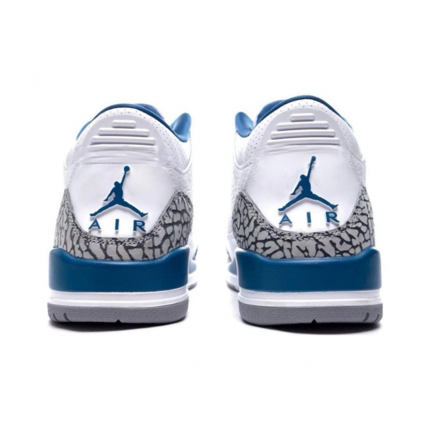 Air Jordan 3 Retro White and True Blue