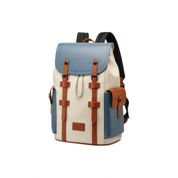 Рюкзак Mark Fairwhale Backpack Cream  Blue Chocolate Beige