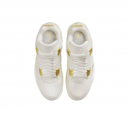 Air Jordan 4 Retro Metallic Gold