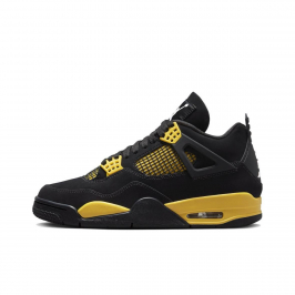 Air Jordan 4 Retro Black Yellow 