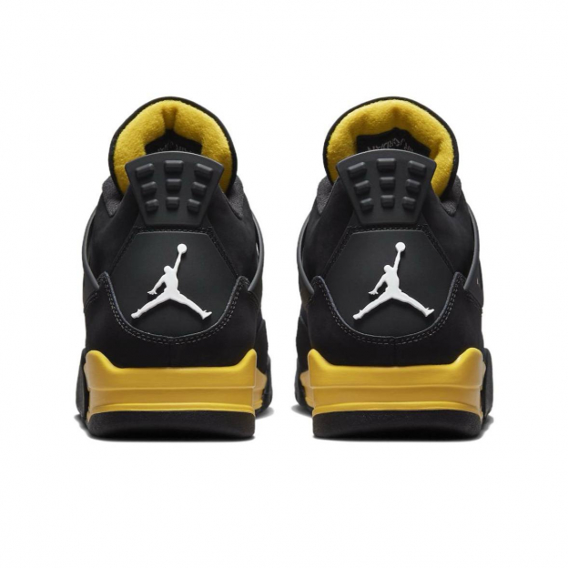 Air Jordan 4 Retro Black Yellow 