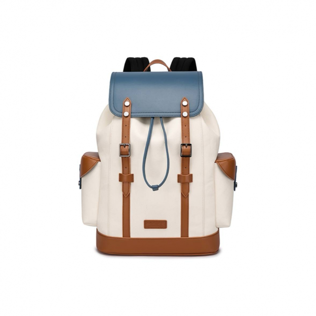 Рюкзак Mark Fairwhale Backpack Cream Brown Blue