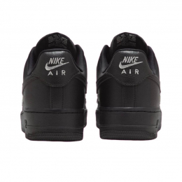 Nike Air Force 1 Low Black Silver Mini Swoosh 