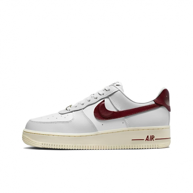 Nike Air Force 1 Low Photon Dust Team Red