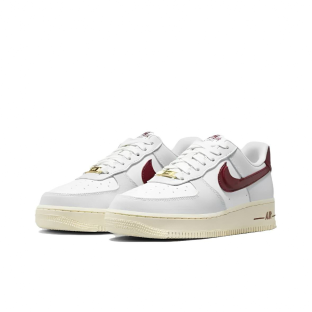 Nike Air Force 1 Low Photon Dust Team Red