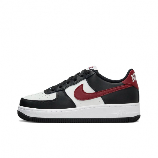 Nike Air Force 1 Low Black Dark Team Red 