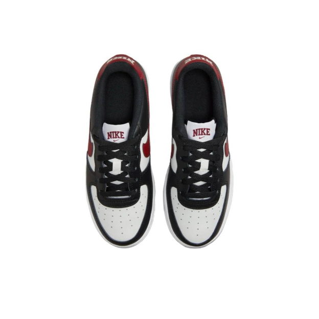 Nike Air Force 1 Low Black Dark Team Red 