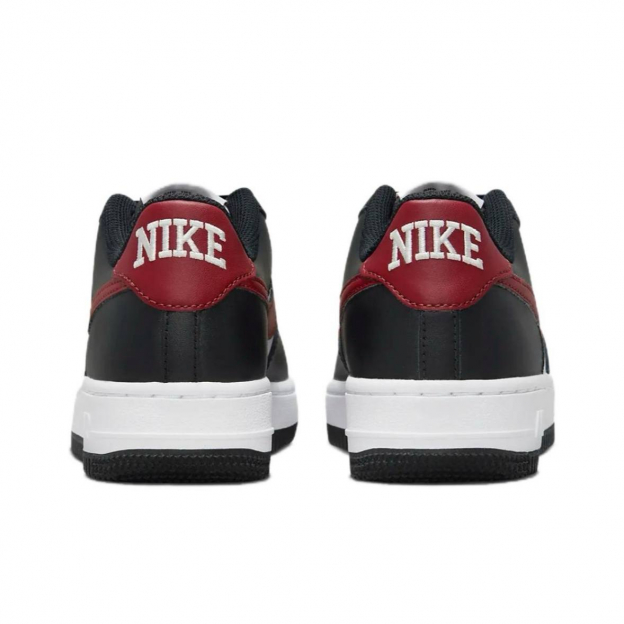 Nike Air Force 1 Low Black Dark Team Red 