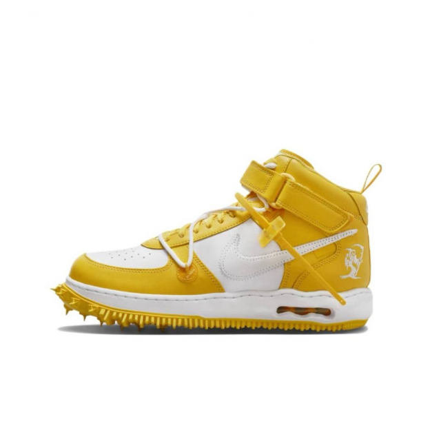 Off-White x Nike Air Force 1 SP White and Varsity Maize