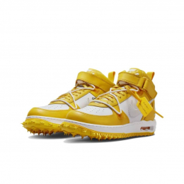 Off-White x Nike Air Force 1 SP White and Varsity Maize
