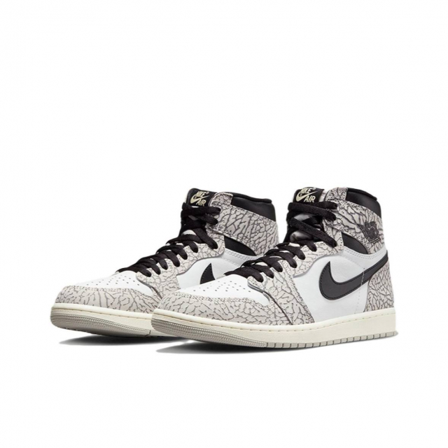 Air Jordan 1 Retro High OG White Cement