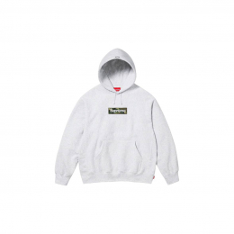 Худи Supreme Box Logo Hoodie Grey